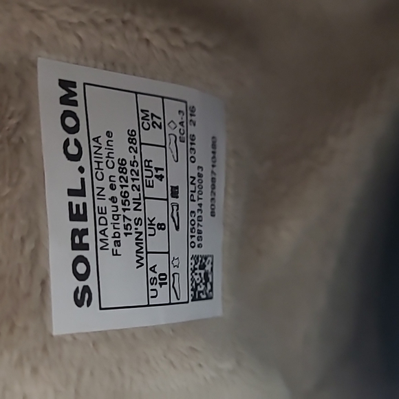 SOREL Winter Fancy Lace II Waterproof Boots Size Various - Picture 12 of 12